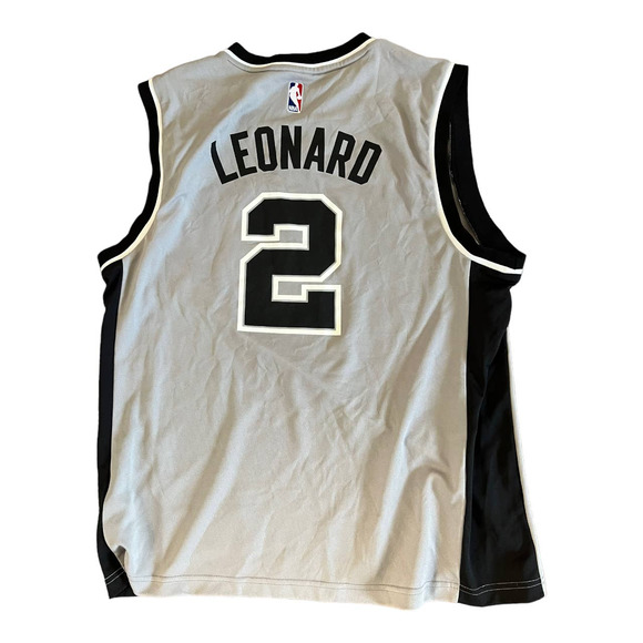 adidas kawhi leonard jersey spurs nba large #2 - Picture 2 of 4